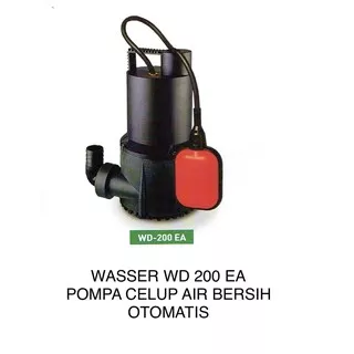 POMPA KURAS TANDON POMPA KOLAM KOI POMPA CELUP WASSER WD-200 EA POMPA AIR CELUP / WATER PUMP / WD200EA