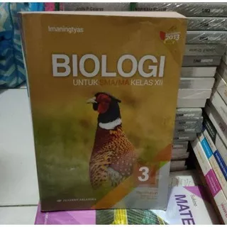 BIOLOGI KELAS 3 SMA KURIKULUM 2013 : ERLANGGA ORIGINAL COVER PITIK