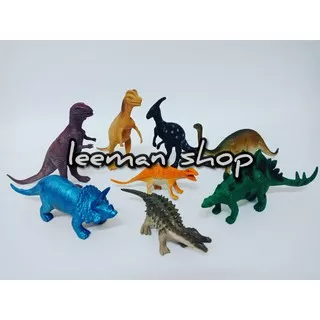 SET MAINAN DINO WORLD MAINAN DINOSAURUS KARET BESAR