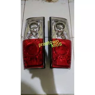 Stoplamp lampu belakang kijang super kristal set