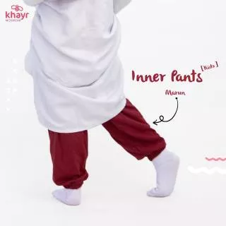 INNERPANT KIDS BY KHAYR MOSWEAR / DALAMAN GAMIS ANAK  / CELANA ANAK