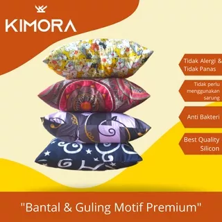 Bantal Guling Motif Anak dan Dewasa Motif Karakter / Motif Abstrak by Kimora Official