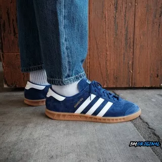 Adidas HAMBURG Victory Blue / Cloud White / Gum ORIGINAL H01786