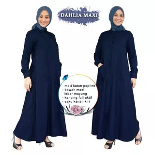 MM 8828 DAHLIA MAXI Pakaian Baju Maxi Wanita Fashion,Baju Long Dress Model Terbaru,Termurah&Terlaris