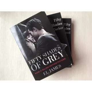 Fifty Shades of Grey Trilogy (Grey, Darker, Freed) ENGLISH Novel by EL James