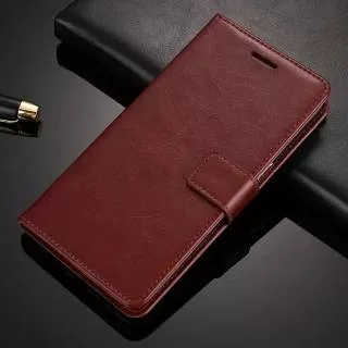 Flip Leather Case Sony Xperia XA 1 Ultra Flipcase Cover Wallet Dompet Casing Plus Softcase