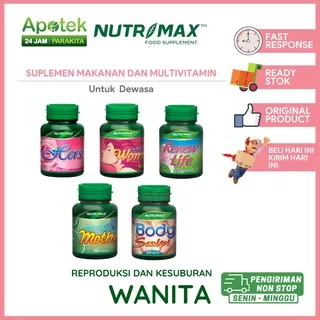 Nutrimax Hers / Intimate Woman / Renew Life / Mother / Body Sculpt Untuk Reproduksi Dan Kesuburan Wanita