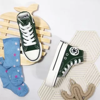 Sepatu Anak Converse 70s HI Army Green