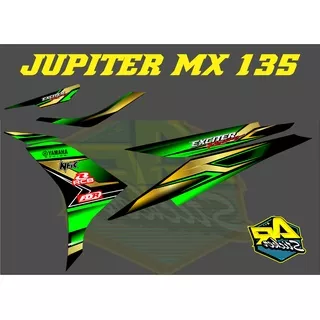 Striping Jupiter Mx 135 Striping Mx New Sticker Jupiter Mx Stripping Stiker Mx Sticker jupiter mx SIMPLE RACING KODE 0133