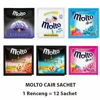 MOLTO 1 RENCENG/MOLTO SACHET/MOLTO 12 PCS
