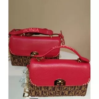 Bonia red bag original