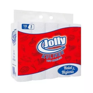 Tissue Jolly isi 10 roll / Tissue gulung Jolly / Tissue toilet Jolly / Tissue roll