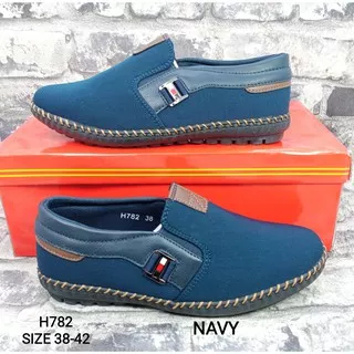 Sepatu santai loafers import pria ukuran kecil FOCUS  h782 gearbox style