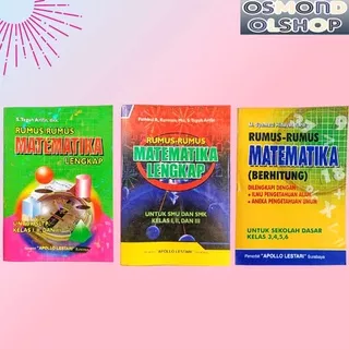 Buku Rumus Rumus Matematika Lengkap Untuk SD/SMP/SMK