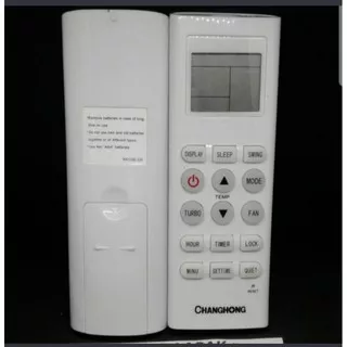 REMOTE REMOT AC CHANGHONG ORIGINAL ASLI