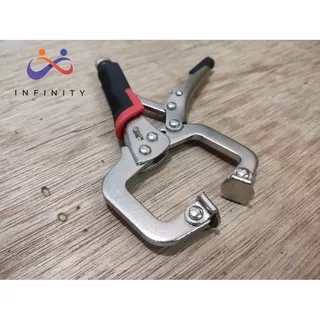 TANG BUAYA JEPIT CATOK KUNCI LOCK PLIER C CLAMP SWIVEL LOCK 5 WIPRO INF