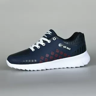 HARGA PROMO!!!! Sepatu Sport Pria Nike Zoom Grade Ori Biru Navy Running Casual - NZ 02