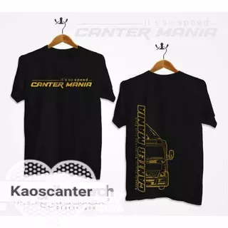 Baju Kaos Truck Canter Mania Truk Indonesia Tshirt Driver Muda