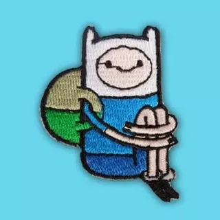 Finn Body - Adventure Time | Iron & Stick On Patch / Bordir / Emblem