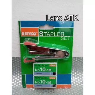 Stapler / hekter / staples Kenko HD-10 Set Stapler + Isi (70580)
