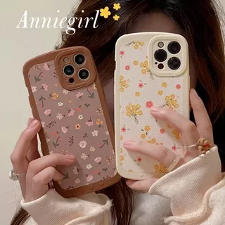 Spring Flower Floral Leather Phone Case for IPhone 12 11 Pro Max X Xs XR 8 7 Plus Waterproof Soft IMD Back Cover