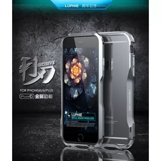 Luphie Bumper Case Bahan Metal Aluminium untuk For iPhone 6 6s For iPhone 6s Plus Casing iPhone 7/8 iPhone SE2/SE 2020
