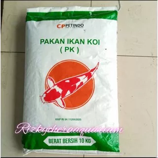 makanan pakan ikan koi PK SPESIAL 10kg Pelet Warna Hijau