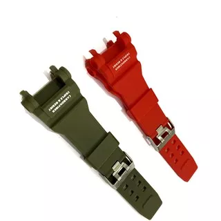 STRAP TALI JAM TANGAN DIGITEC 2120T 2078 DAN G-SHOCK GPW 1000 MERAH DAN HIJAU