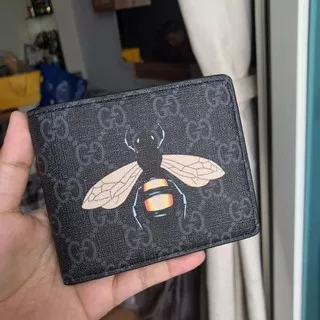 DOMPET PRIA GUCCI BILLFOLD ANIMAL BEE + FREE BOX