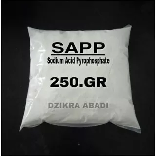 SAPP / Sodium Acid Pyrophosphate / Perenyah Gorengan 250.gr