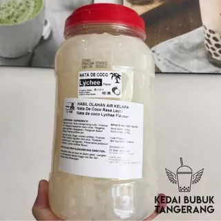 Nata De Coco Leci Lychee Sari kelapa 3kg Itpin topping chatime