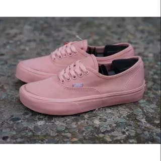 Sepatu Vans Authentic Rossy Full Peach Pink Wanita Sneakers Premium