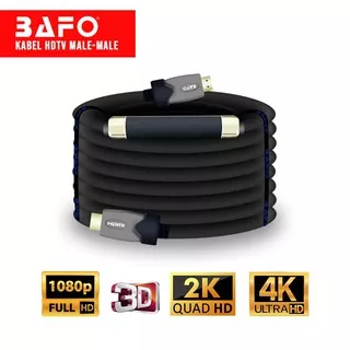 Cable hdmi 2.0 bafo 30m gold 4k 2k ethernet - Kabel Hdtv 19 pin 30 Meter 3d ultra hd