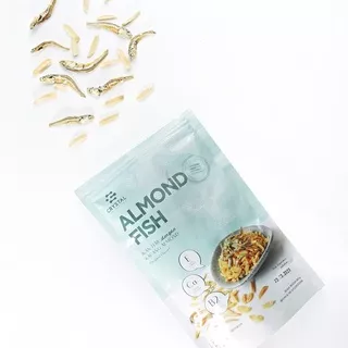 Crystal of the Sea - Almond Fish Snack / Ikan Teri Jengki Kacang Almond Premium Sudah BPOM & Halal MUI / Sehat Tanpa MSG & Pengawet / Pertama di Indonesia