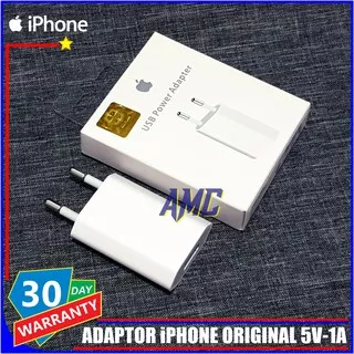Kepala Charger iPhone 4/4S/4G/4C/3Gs iPad 1,2,3 iPod itouch Apple ORIGINAL 100%