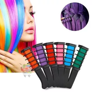 Pewarna Rambut Sisir pewarna Rambut Hair Color Instant / Chalk Comb Pewarna Non Permanent