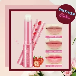 BIOAQUA LIP BALM STRAWBERRY MOISTURIZING LIPBALM / PELEMBAB BIBIR