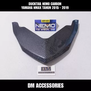 DUCKTAIL NEMO CARBON YAMAHA NMAX TAHUN 2015 - 2019