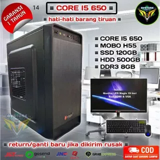 PC Rakitan Core i3/Core i3 550/DDR 4GB/HDD 500GB CORE i3 3240