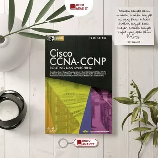 BUKU CISCO CCNA CCNP ROUTING AND SWITCHING | IWAN SOFANA | PENERBIT INFORMATIKA