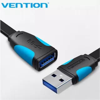 Vention [A13 3M] Flat Kabel Extention / Perpanjangan USB 3.0 Pure M/F