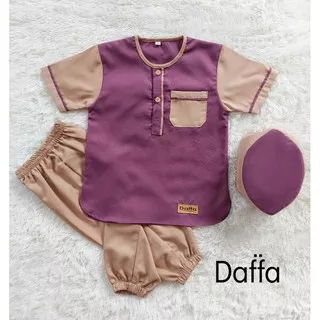 DAFFA COLLECTION :SETELAN KOKO DAFFA JOGER SERIES 0.3 - KOKO BAYI DAN KOKO ANAK DAFFA JOGER TOYOBO