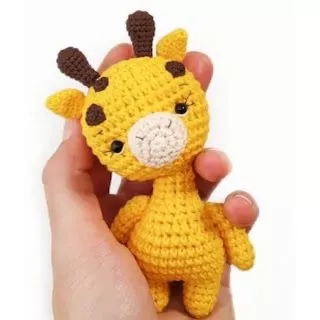 Boneka Rajut Jerapah / Girrafe Amigurimi