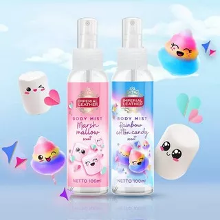 CUSSONS IMPERIAL LEATHER Body Mist Cotton Candy Rainbow&marsh mallow 100 ml