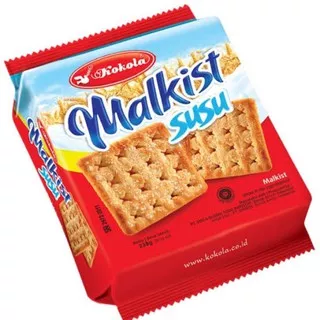 Kokola Malkist Susu 238 gram @5300 per pak kemasan dos