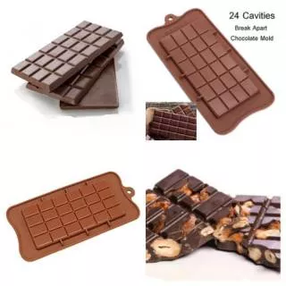 Cetakan coklat bar cokelat mould chocolate mold loyang cokelat loyang kue alat dekorasi kue spuit