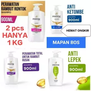 Pantene Shampo Hair Fall Control / Anti Dandruff 900 ml  ( Rambut Rontok & Anti Ketombe )