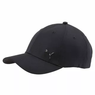 Original 100% Topi Puma Metal Cat Cap Hitam