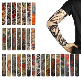 Manset Tato / Tato Sleeve - Sarung Tangan Panjang Pria Lengan Motif Tattoo
