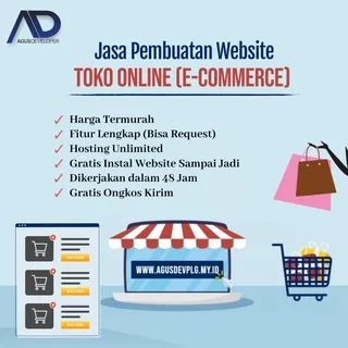 Jasa website toko online shop